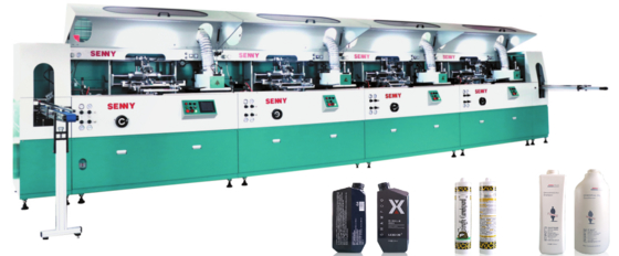 1-8 χρώμα 85pcs/min αυτόματη UV συσκευή εκτύπωσης μπουκαλιών SL1688