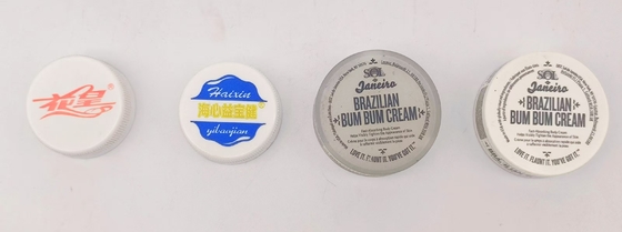 1-Χρωματική Μηχανή Εκτύπωσης Οθόνης για Στρογγυλά Καπάκια στην Κοσμητική Βιομηχανία 3000τμχ/ώρα.