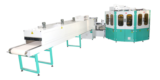 Μηχανή εκτύπωσης σε οθόνη IR 40 PCS/min