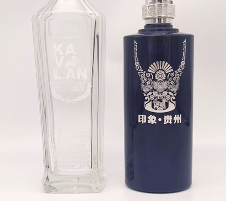 2400τμχ/ώρα Πλήρως Αυτόματη Μηχανή Εκτύπωσης Μεταξοτυπίας Για Γυάλινα Δοχεία Μπουκαλιών Ύψους 50-350mm Χαμηλή Αρχική Επένδυση