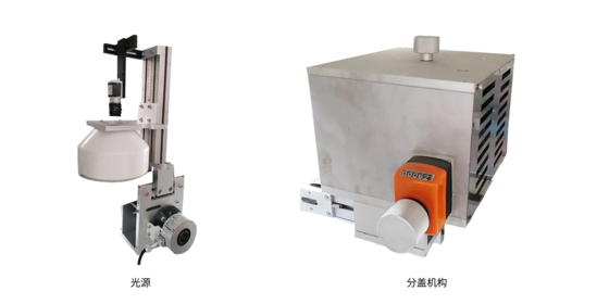 Μηχανή Οπτικής Επιθεώρησης Υψηλής Ταχύτητας 360 Μοίρες για Πλαστικά Καπάκια Μπουκαλιών 2500 Τεμάχια/Λεπτό