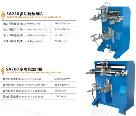 800pcs/hr Semi Automatic Screen Printing Machine