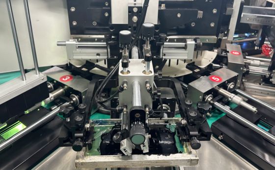 12 Stations Soft Tube CNC 4-Color Automatic UV Printing Machine