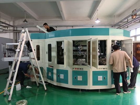 6 Color 360-Degree Fully Automatic Bottle Screen Printer For Cylindrical Plastic Bottles