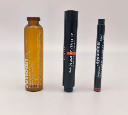 Μηχανή εκτύπωσης με οθόνη 1 χρώματος για στρογγυλά καπάκια στις καθημερινές χημικές και καλλυντικές βιομηχανίες