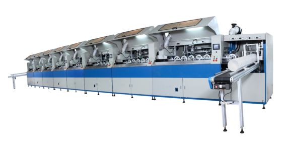 Μηχανή UV Εκτύπωσης Πλαστικού Στρογγυλού Κάδου 1-5L 35τμχ/Λεπτό