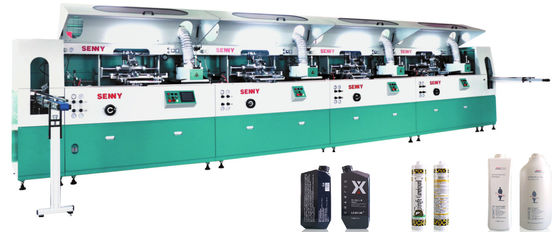 Μηχανή εκτύπωσης οθόνης χρώματος cOem 6000pcs/Hr 8 για το εμπορευματοκιβώτιο
