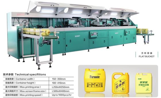 220VAC 1200pcs/Hr ημιαυτόματη εκτυπωτική μηχανή επίπεδης οθόνης