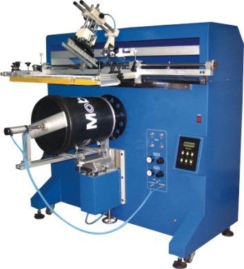 ημι αυτόματη μηχανή εκτύπωσης οθόνης 220V 50Hz για τους κυλινδρικούς κάδους