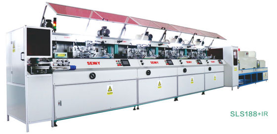 5 Σταθμοί 6000pcs/Hr Συσκευή εκτύπωσης με οθόνη 300x250mm