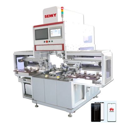 2100pcs/Hr 5 μπάρες Αυτο Pad εκτυπωτικό μηχάνημα για 3D γυαλί κάλυψη