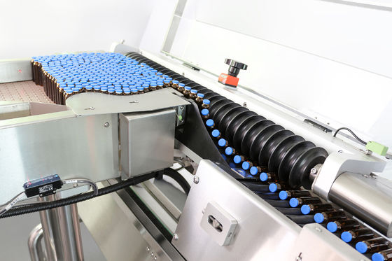 Βιομηχανία φαρμάκων πραγματική - μηχανή 600pcs/min μαρκαρίσματος χρονικής εκτύπωσης