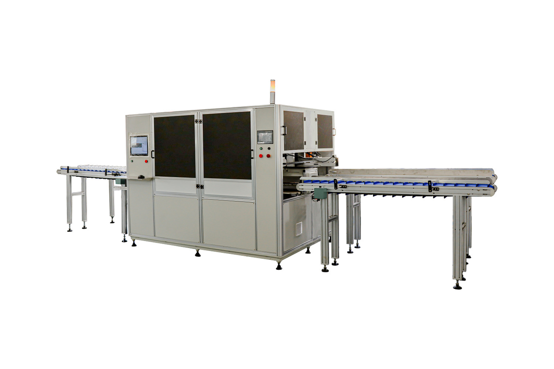 Servo Driven 2 Color Bottle Screen Printer Uv Ink Linear Track Double Column