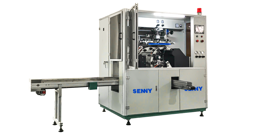 SFR8110 Cover/Flat Board Automatic 1-Color UV Screen Printing Machine Up to 50pcs/min