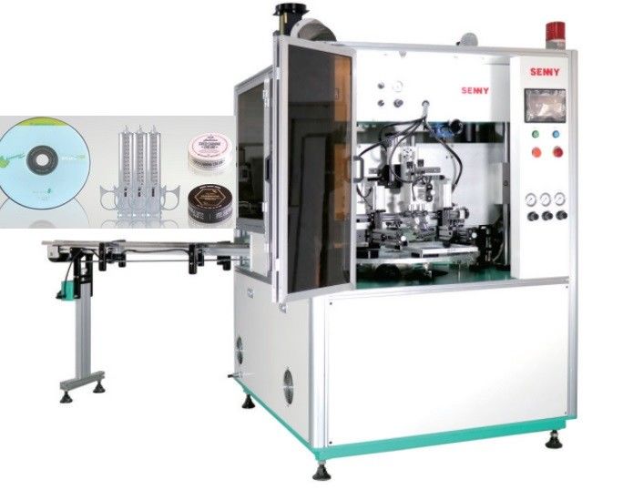 1 SGS μηχανών εκτύπωσης οθόνης χρώματος 3000pcs/Hr επίπεδη πιστοποίηση